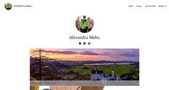 Desktop Screenshot of alexandrumahu.com